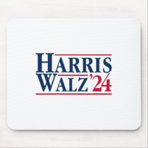 President Kamala Harris Tim Walz Vp Brat Cat Ladie Mouse Pad