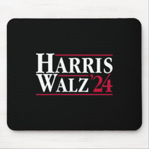 President Kamala Harris Tim Walz Vp Brat Cat Ladie Mouse Pad