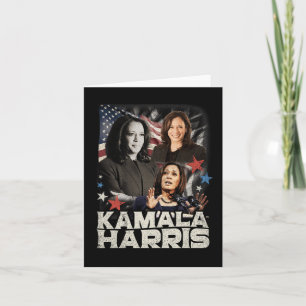 President Kamala Harris We're Not Going Back 2024  Card
