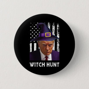 President Legend Trump Mug-shot 6 Cm Round Badge
