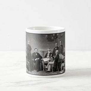 President Lincoln and His Cabinet Coffee Mug
