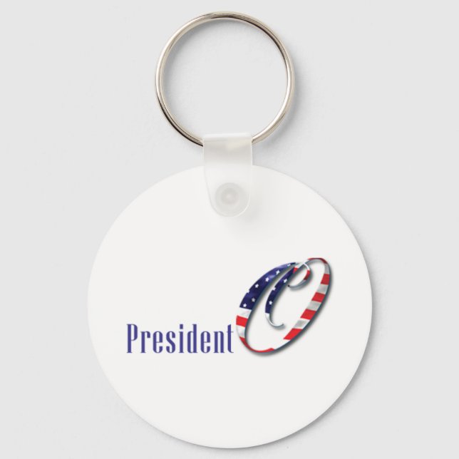 President O Key Ring (Front)