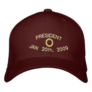 PRESIDENT O MAROON HAT