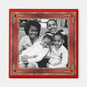 President Obama 1st Family Keepsakes Magnet