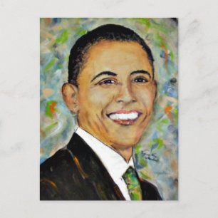 President Obama (2008) Portrait Postcard
