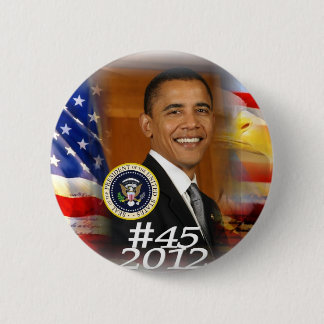 President Obama 2012 Campaign Launch 6 Cm Round Badge