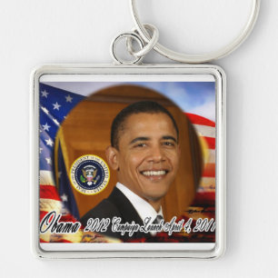 President Obama 2012 Campaign Launch Key Ring