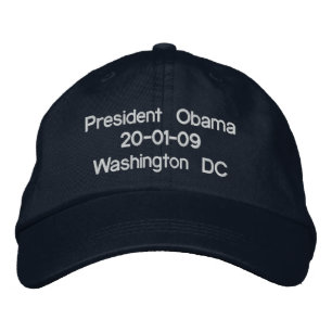 President Obama 20-01-09 Washington DC Embroidered Hat