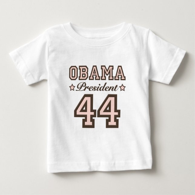 President Obama 44 Baby T shirt (Front)