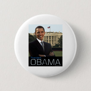 President Obama 6 Cm Round Badge