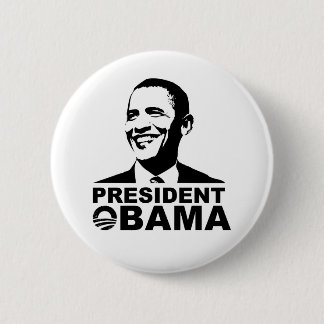 President Obama button badge
