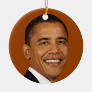 President Obama Ceramic Ornament