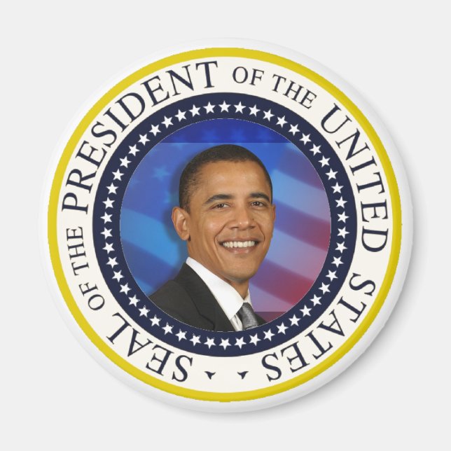 President Obama Collectibles Keepsake  Magnet (Front)