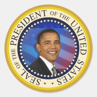 President Obama Collectibles Large 3" Sticker