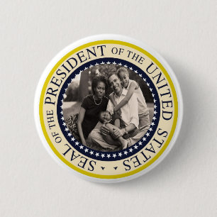 President Obama Commemorative Button
