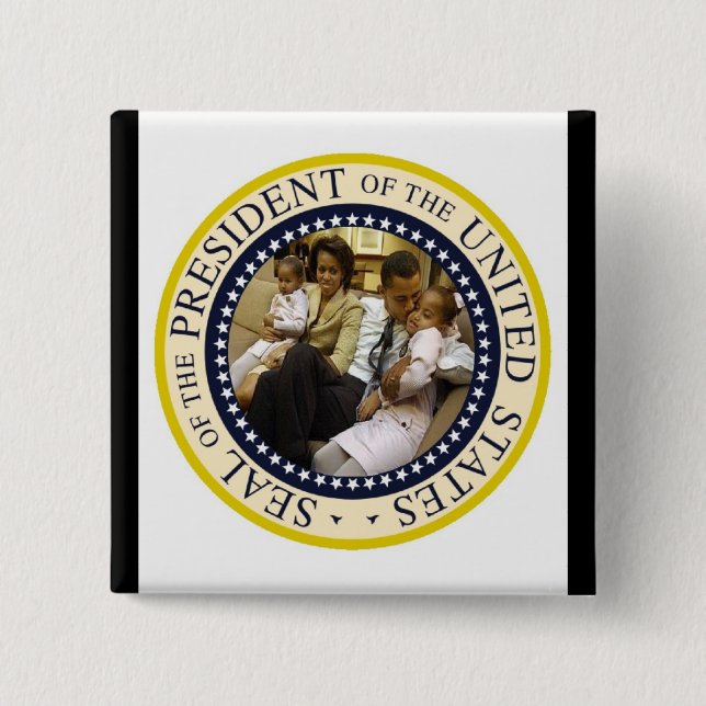President Obama Commemorative Button (Front)