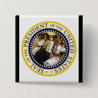 President Obama Commemorative Button