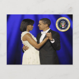 President Obama Inauguration Ball Commemorative Postcard
