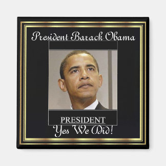 PRESIDENT OBAMA Inauguration Commemorative Magnet