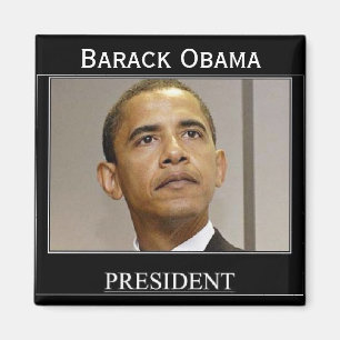 PRESIDENT OBAMA Inauguration Commemorative Magnet