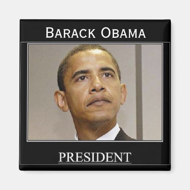 PRESIDENT OBAMA Inauguration Commemorative Magnet (Front)