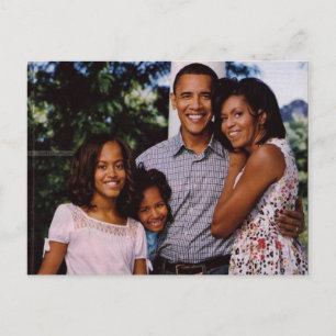 PRESIDENT OBAMA Inauguration Commemorative Postcard