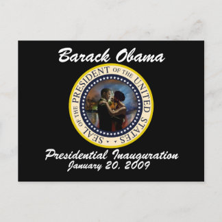 President Obama Inauguration Postcard