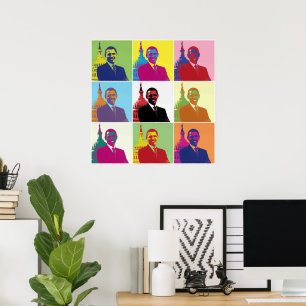 President Obama Pop Art Poster