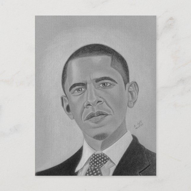 President Obama Postcard (Front)