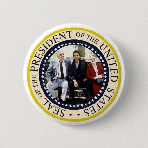 President Obama Presidential Commemorative Button
