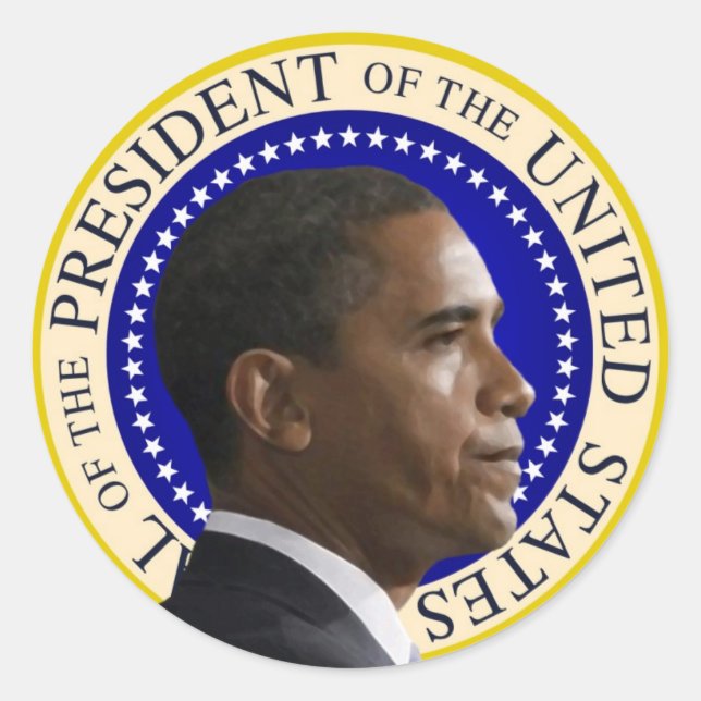 President Obama Stickers (Front)