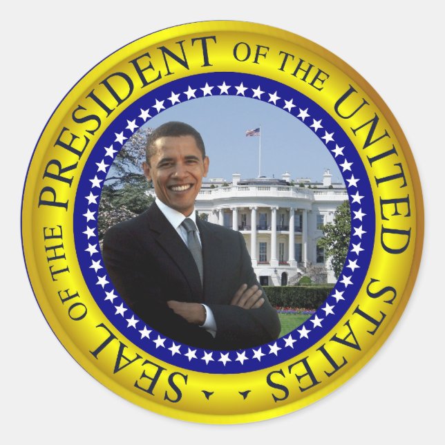 President Obama Stickers - Customised (Front)
