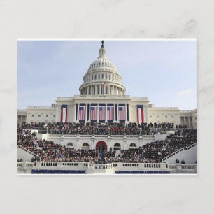 President Obama THE SWEARING-IN Commemorative Postcard