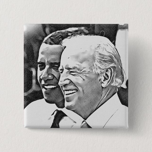 President Obama & Vice President Biden Button (Front)