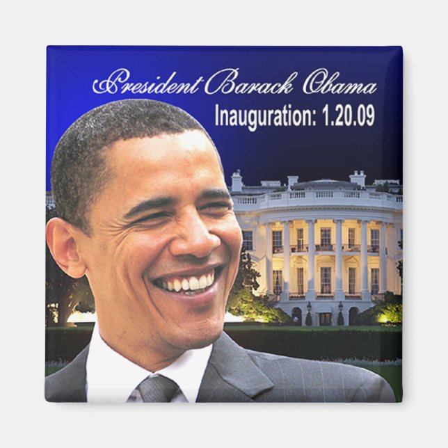 President Obama White House Magnet (Front)