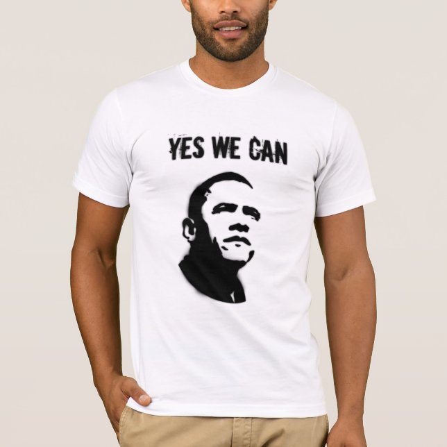 PRESIDENT OBAMA YWC-ONE VOICE SPEECH T-Shirt (Front)