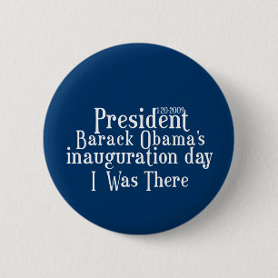 President Obamas inauguration 6 Cm Round Badge