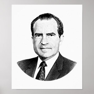 President Richard Nixon Graphic Poster
