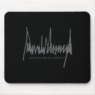 President Signature Golden Age Of America 4th Of J Mouse Pad