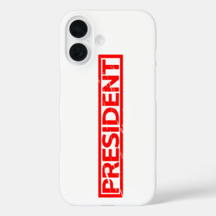President Stamp iPhone 16 Case