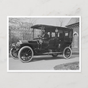 President Taft's "Pierce Arrow" Postcard