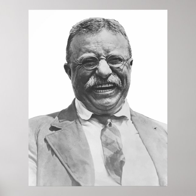 President Teddy Roosevelt Poster (Front)