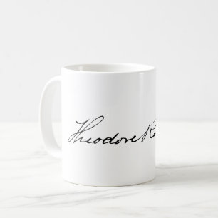 President Theodore Roosevelt Signature Coffee Mug