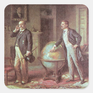 President Theodore Roosevelt Square Sticker