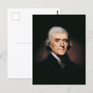 President Thomas Jefferson Postcard