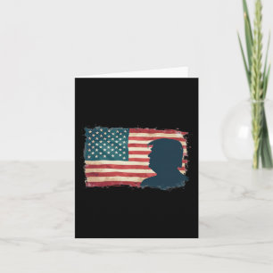 President Trump 2024 American Patriot Democracy 1 Card