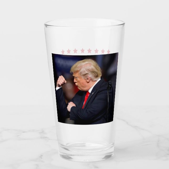 President Trump 2024 Glass (Front)