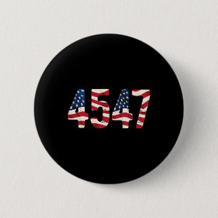 President Trump 2024 Vintage 45 47 Usa Distressed 6 Cm Round Badge