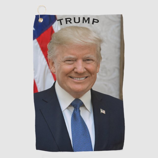 President Trump Fab Fun Epic Golf Towel (Front)