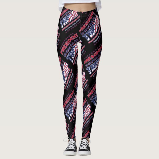 President Trump Inauguration 2025 Leggings (Front)